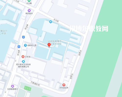 達州華南理工職業(yè)技術(shù)學校地址在哪里