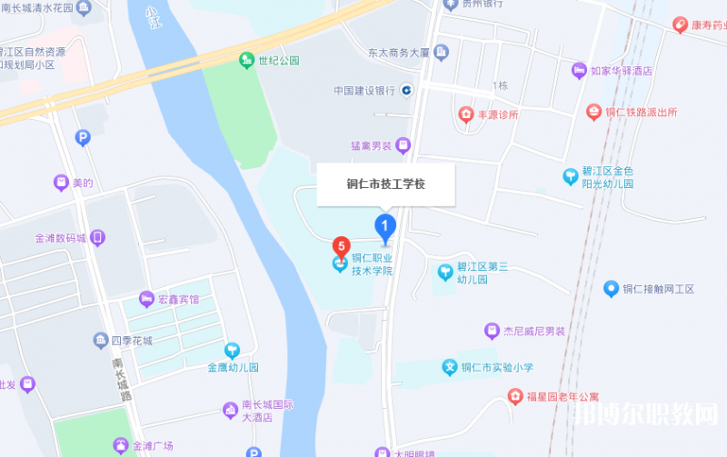 銅仁市技工學(xué)校地址，乘車路線