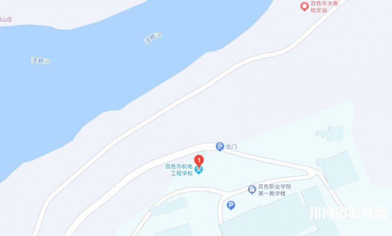 百色市機電工程學校地址，乘車路線