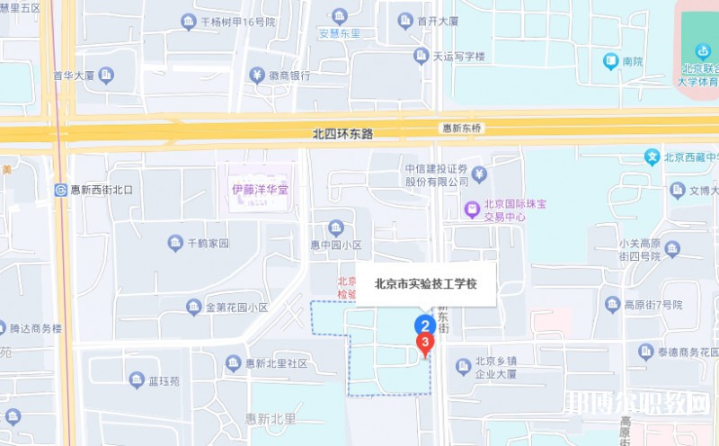 北京市實(shí)驗(yàn)技工學(xué)校地址，乘車(chē)路線