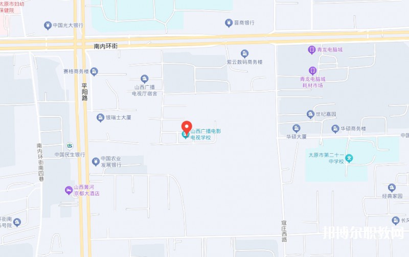 山西廣播電影電視學(xué)校地址，乘車路線